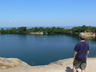 Ben Looking at Quarry